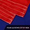 G128 Combo Pack: American USA Flag 5x8 Ft & Betsy Ross 1776 Flag 5x8 Ft | Both ToughWeave Series Embroidered 300D Polyester, Embroidered Design, Indoor/Outdoor, Brass Grommets